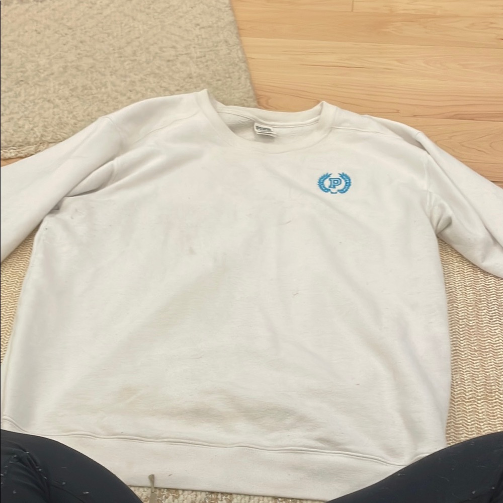 White Crewneck Sweater